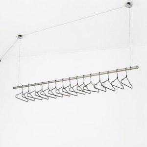 빨래너르미 핸들반자동 1봉 슬라이딩 (봉길이 조정) 빨래건조대