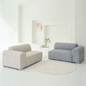 몽스홈 방수 조야원단 머핀 2인/3인 패브릭 소파