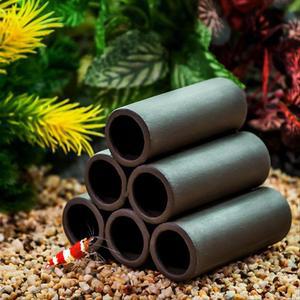 열대어 물고기 어항 통로 장식품 숨숨집 조명 하우스 발광