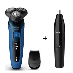 [필립스] Shave 앤 Go NEW 5000 시리즈 면도기 S5466/17 +필립스 코털제거기