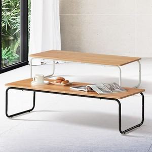 [하프클럽/알티피아]좌식커피테이블 거실탁자 쇼파낮은 원목좌탁 티테이블