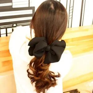 레인걸 왕리본 헤어핀 큰 리본핀 머리핀 자동핀(A5075)