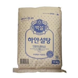 CJ제일제당 백설 하얀설탕 15kg_sh