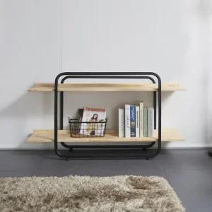 베이크 행크원목 2단 1200 철제 책장 착불