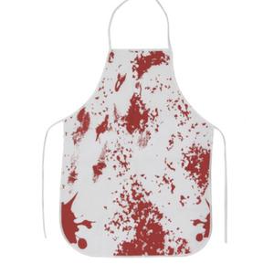 블러디 피 앞치마 할로윈 호러 소품 귀신의집 공포 무대 의상 축제 혈액 얼룩 에이프런 정육점 주방 장난