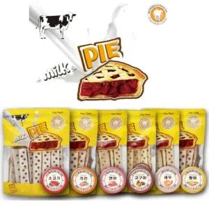 밀크파이 오래먹는 대용량 강아지스틱껌 180g(15p)