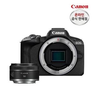 [캐논]캐논 EOS R50 BODY + RF50 F1.8 STM+정품등록행사(~12.31)