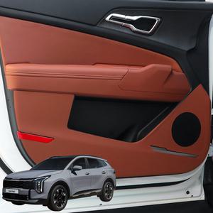 루젠 스포티지 NQ5 도어커버 가죽