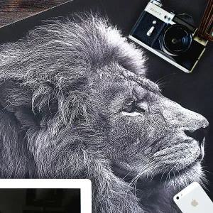 대형 패브릭 포스터 사자 L W838A6B