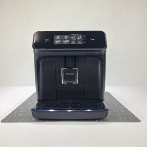 커피머신받침 에스프레소 캡슐커피머신 깔개 다크초코브라운 독일모티프매트