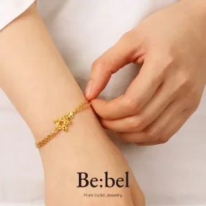 순금팔찌 7.5g 24k 여자 여성 별B 비벨 두돈 2돈