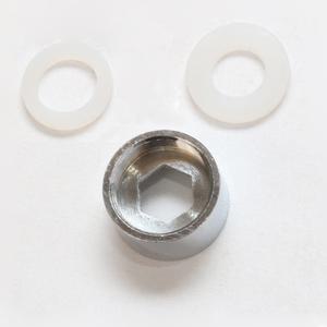 수도꼭지 변환 아답터 내부나사 24mm-22mm 세면대 어댑터 젠더