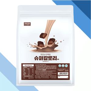 프로틴스토리 맛있는 단백질 슈퍼칼로리 4kg 초코 벌크업 게이너 보충제
