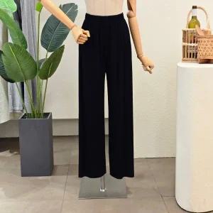 [대구백화점] [4CUS]밴딩 와이드 플리츠 팬츠(FM4E7PT02791)