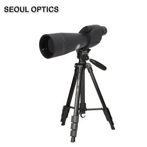 [기타]서울광학 윈드리버 15-45x60 직시형 필드스코프 망원경 + 코만 E800 삼각대