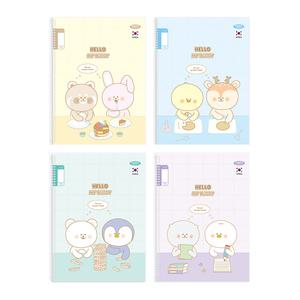 펜피아 2000 초등 스프링노트 1-2 무제 17줄 랜덤