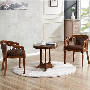 [진영가구] 사론 원목 러브테이블 세트-엔틱