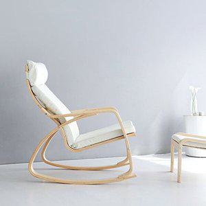 [인터데코]흔들의자 안락의자 뜨게질의자 MK22621