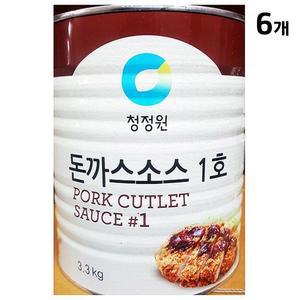 [XBJ70944_47]돈까스소스 1호 대상 3 3K X6 돈까스양념
