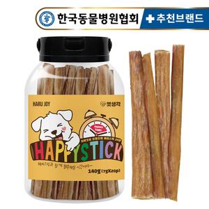 펫생각 수제 강아지 간식 해피스틱 18cm 20개입 대용량 오래먹는 개껌 청정 호주산 고품질 소우신