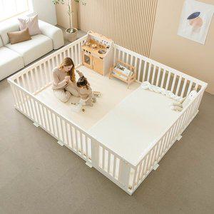 [꿈비] 323x252 더블원피스 하이가드 베이비룸 가드세트 (일반매트+가드18p)