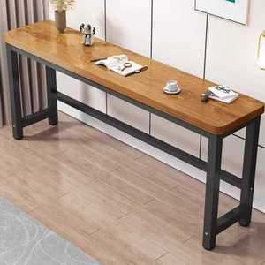 창가 테이블 슬림 보조 거실 탁자 원목 긴 우드슬랩