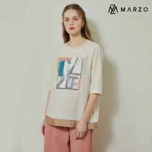[마르조][마르조] [1종]글리터 블라우스_크림