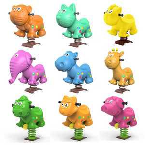 놀이터 흔들목마 흔들 시소 스프링 흔들 놀이기구