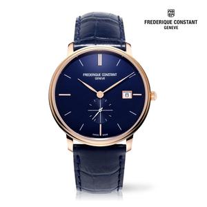 [선물 5종] 3년보증 백화점AS가능 프레드릭 콘스탄트 FC-245N5S4 슬림라인 스몰세컨즈 남성 가죽시계