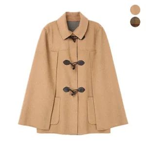 TAGME 울 블렌디드 더플 케이프 코트 2종 택1