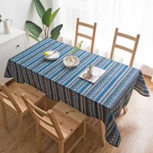 캠핑 여행 펜션 차박 포인트 패턴 식탁보 테이블보/식탁/커버/테이블/덮개/예쁜/가정용/카바
