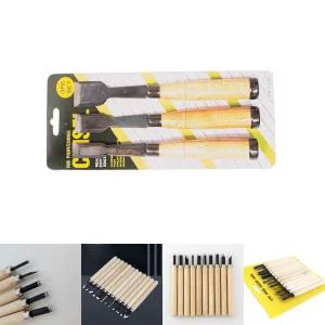 (3PCS) 금화-다가네형 조각도 평도세트 (1EA)/조각기/나무/조각/목공구/각끌기/목공끌/도장/목공용/목공예