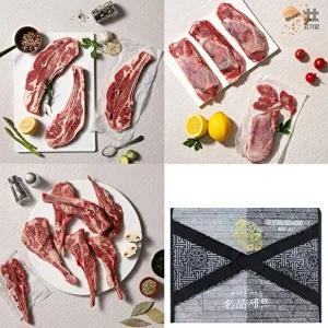 [고기앞]고기앞 호주산 숙성 양고기 램마호크 1kg+숄더랙 양갈비 500g+통부채살 500g 선물세트