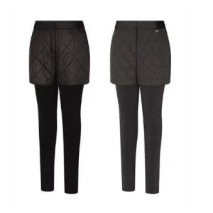 [롯데백화점]콜핑 LD18 여성 겨울 밍크레깅스 일체형 퀼팅반바지  KUP9598W