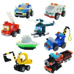 이지 툭툭블럭 교통기관/어린이/조립식/블록/만들기/유아/아동/놀이/초등학생/완구/장난감/선물