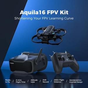 BETAFPV 쿼드콥터 레이싱 드론 키트 Aquila16 FPV 고글 ELRS 2.4G LiteRadio 2 SE VR03 Aquila 25-350mW VT