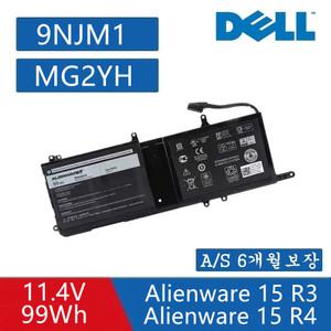 9NJM1 0546FF 0HF250 44T2R HF250 MG2YH Alienware 15 R3 배터리 Alienware 17 R4