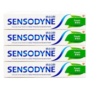 센소다인 후레쉬 치약 100g 4개