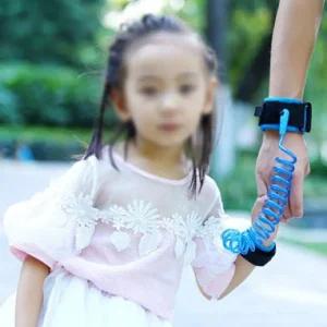 미아방지 손목 스프링 트랩 줄 고급형 2m어린이팔찌 미아방지팔찌 손목밴드