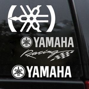 야마하스티커 YAMAHA 레이싱 바이크 로고 데칼 스티커