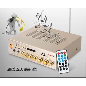 고출력 200W 2채널 미니앰프 USB SD 라디오까페/매장/선박/강의/식당 업소용 매장용 가정용 앰프 스피커