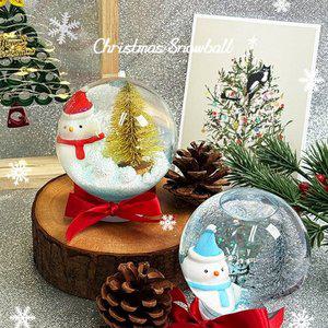 [기타]크리스마스 눈사람 스노우볼 만들기- 1인세트