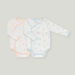 [보리보리/아이숲]아기곰 양면 배냇슈트(2color)