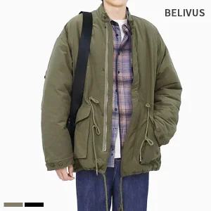 빌리버스 남성 숏파카 누빔 겨울 아우터 야상 패딩 BMAG002