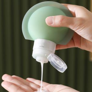 실리콘 화장품 소분 공병 3종 세트 기내용 세면 메이크업 휴대용 여행용 소분용기