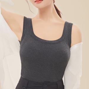 미미캐츠 캡내장 빅사이즈 가능 약기모 민소매 브라탑 나시 티셔츠 R-4051