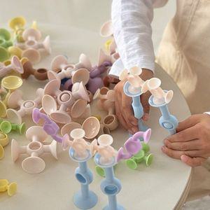 [핫트랙스]아티바바 실리콘 소프트 블럭 장난감-오징어,팝콘