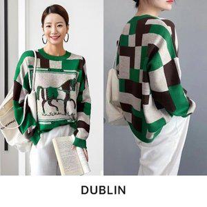 [바네사리찌]스덴토 자카드 블라우스