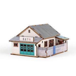 [MENOSLDS_4A]미니 종로약국 (YM596) 프라모델 입체퍼즐