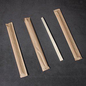 [기타]일회용젓가락 크라프트 무지 1000개 백양목 나무젓가락